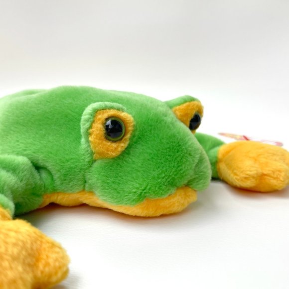 1997 Retired SMOOCHY Frog Ty Beanie Baby - Picture 2 of 15